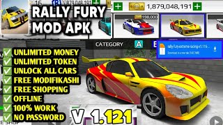 RALLY FURY MOD APK V1.121 Latest Version2026 II Unlimited Money &amp; Token💥