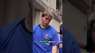 NYC's Honest Reaction to a Knicks Jersey #shorts
