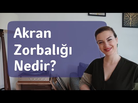 Video: Akran ilişkileri nelerdir?