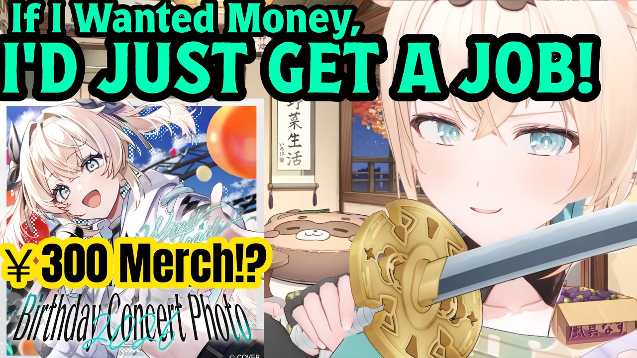 Iroha Explains Why Her New Merch Costs Only About $2 / OFF