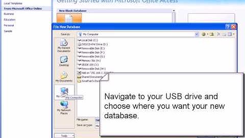 Chapter 1 - Creating a Database