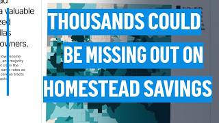 57 000 Dallas County properties may be missing a tax break NBC DFW