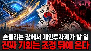 흔들리는 장에서 개인투자자가 할 일 진짜 기회는 조정 뒤에 온다 [이슈임당]