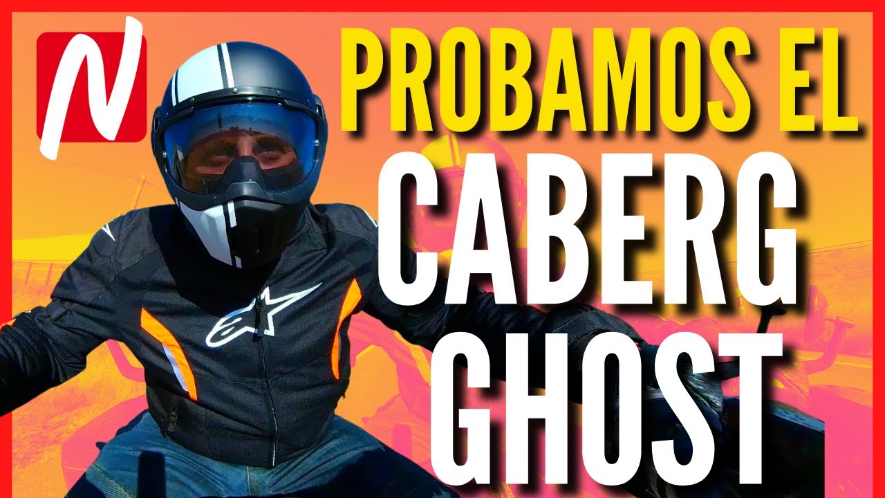 ESTO NO un casco Integral! Probamos el CABERG GHOST. casco MUY curioso! //Nilmoto - YouTube