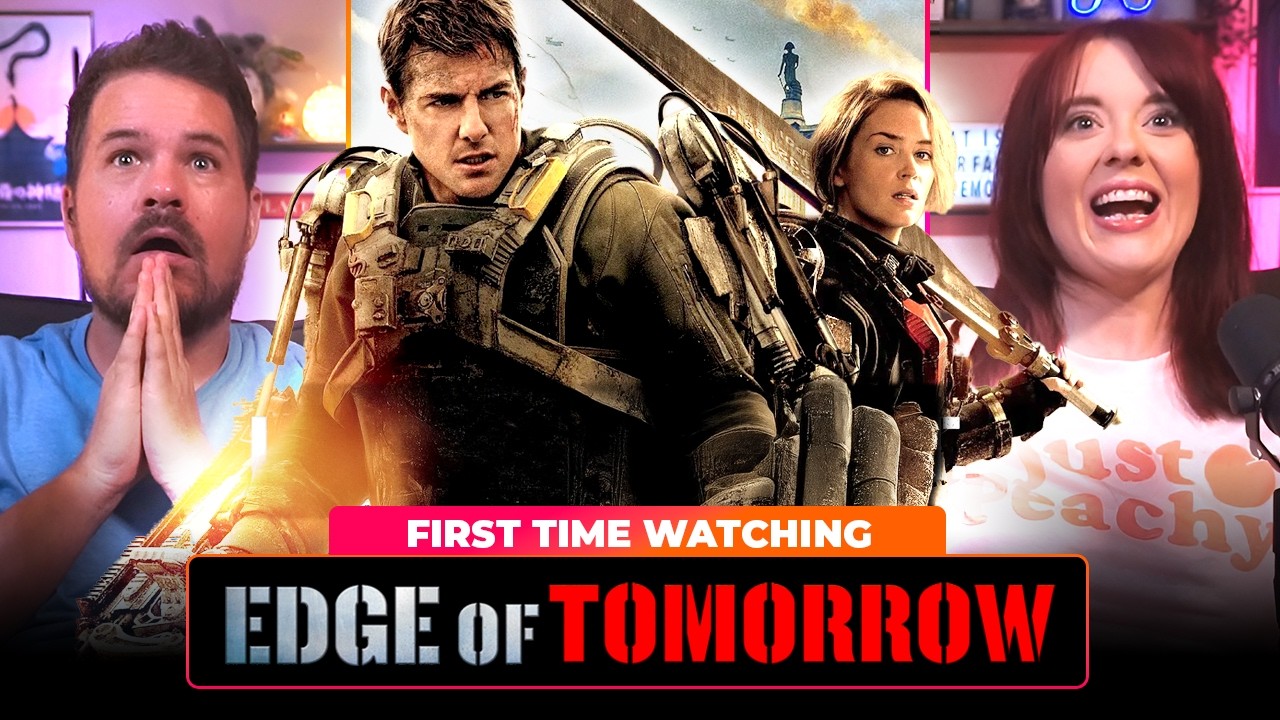 Alien invasion groundhog day? EDGE OF TOMORROW | First time watching REACTION review!