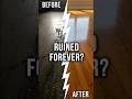Saving 100-Year-Old Floors They Called 'Ruined' 🤯 #Shorts