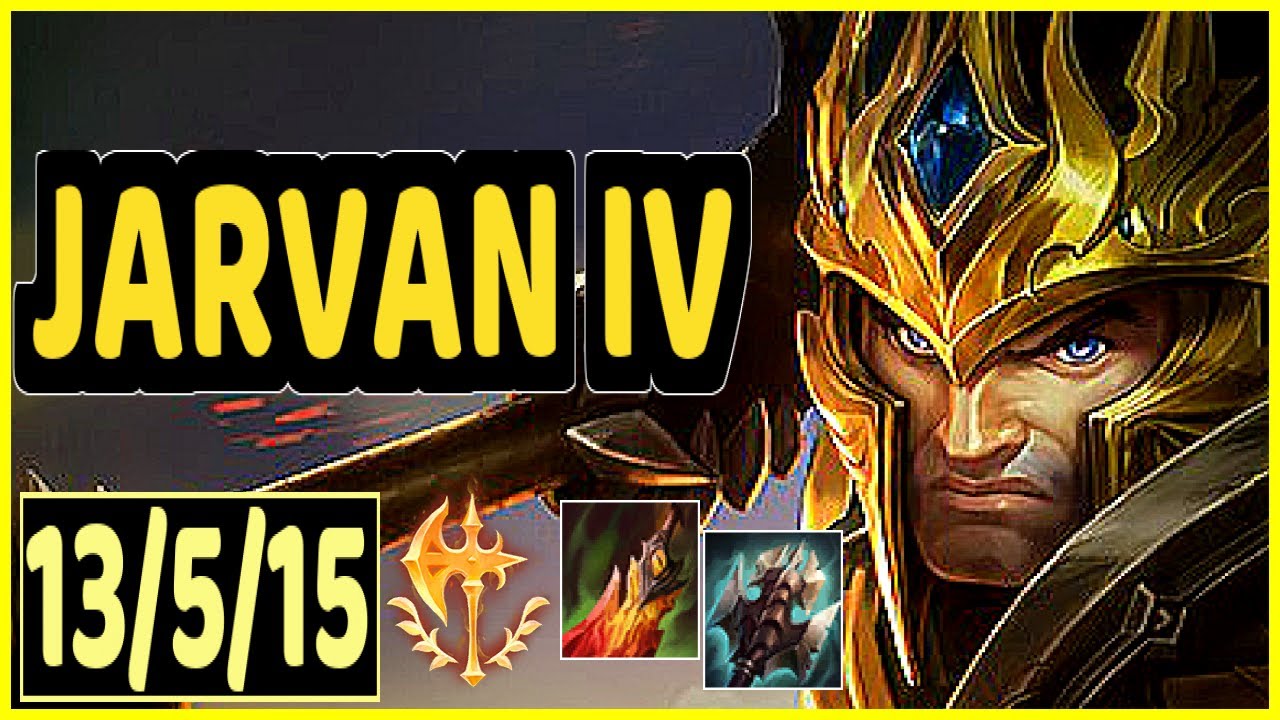 JARVAN IV VS RAMMUS - 13/5/15 KDA JUNGLE GAMEPLAY