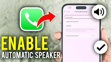 How To Enable Automatic Speaker on iPhone During Calls - Full Guide