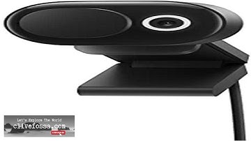 Microsoft Modern Webcam with Built-in Noise Cancelling Microphone Integrated Privacy Review