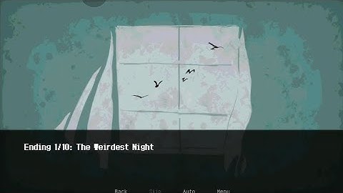 How to date an entity (And stay Alive) Female Version - Ending 1 The Weirdest Night