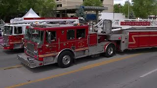 The Louisville Fire Department Is Back For The Pegasus Parade