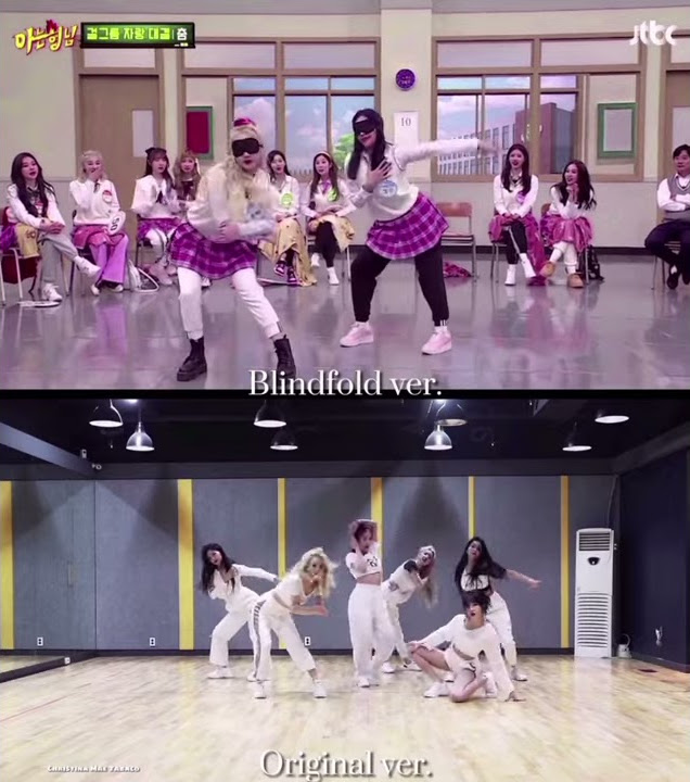 ||G-FRIEND APPLE DANCE COMPARISON||