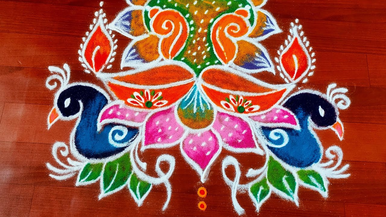 Daily Rangoli design/Shivaratri kolam/ easy simple muggulu