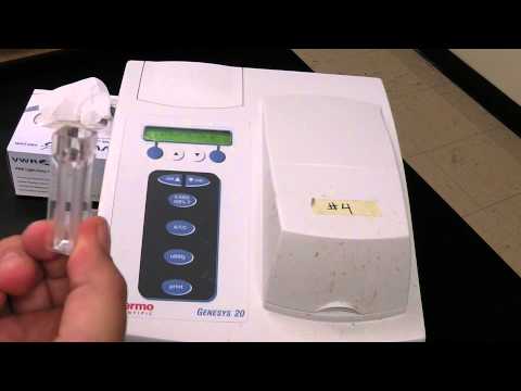 TRU Chemistry Labs: How To Calibrate and use the Spectrophotometer