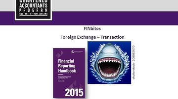FINBites: Foreign Exchange - Transaction