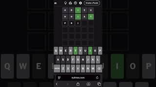 Wordle Today May 25 2025 - Wordle 1436 #shorts #wordlepuzzle #wordlegameplay