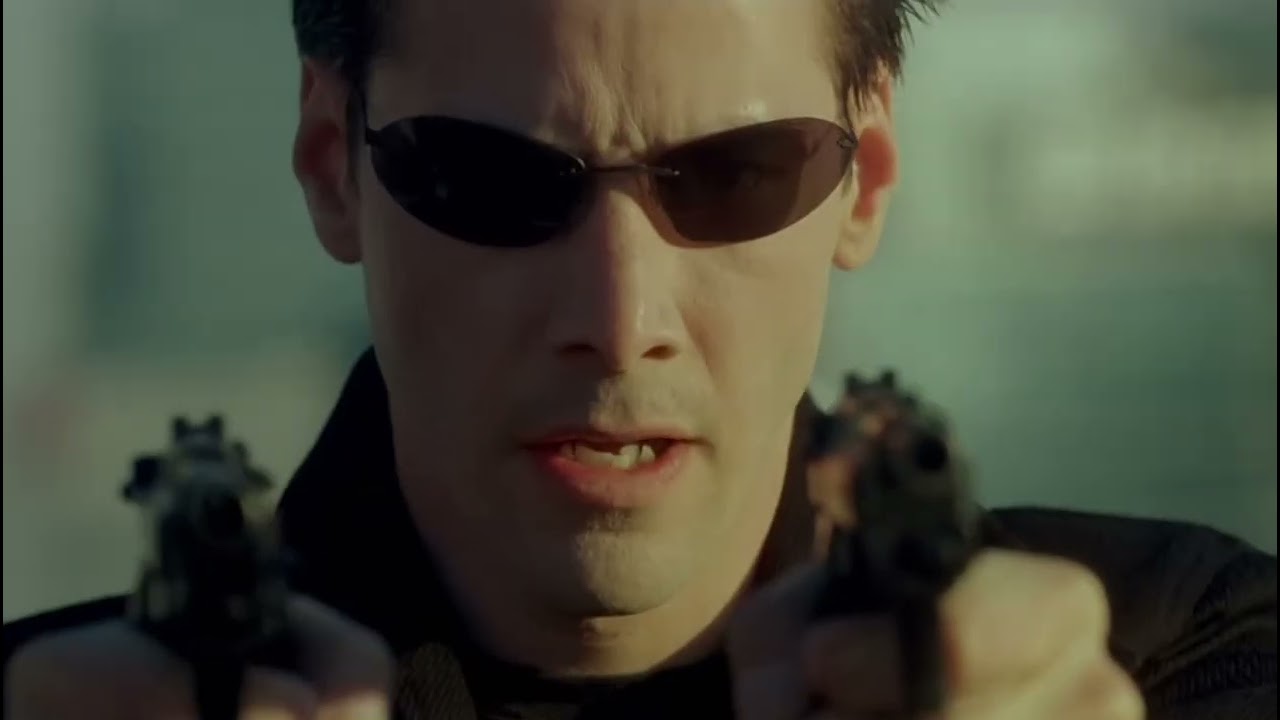 Dodge this (slow-mo,bullet time) The Matrix