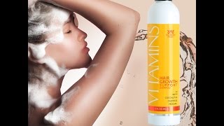 Best Hair Growth Shampoo - VITAMINS Shampoo - Powerful Results In 30 Days