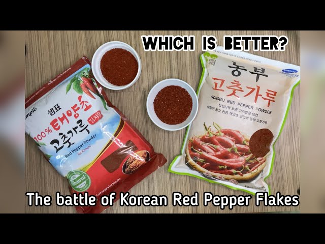 Gochugaru Korean Red Pepper Chilli Flakes Powder for Kimchi