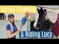 Spring Cleaning Begins & Riding Lucy | Lockdown Day 2 | Barn Vlog