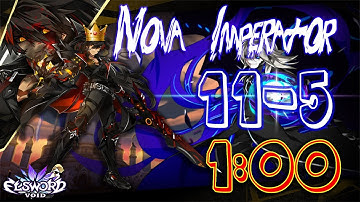 [Void Elsword] Nova Imperator +10 11-5 no RB (1:00)