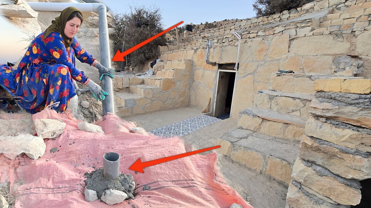 Modern drainage of the magical cave: a successful project of a nomadic lady