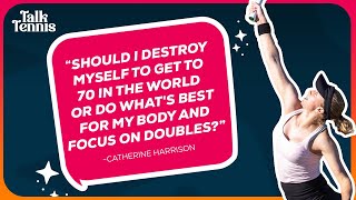 Pro Tennis Comeback Catherine Harrison on resilience in tennis pursuit of a Grand Slam PODCAST