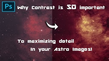 How to Process your astrophotography Images. Maximize detail thru Contrast and Basic techniques!