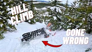 Hill climb gone wrong!!