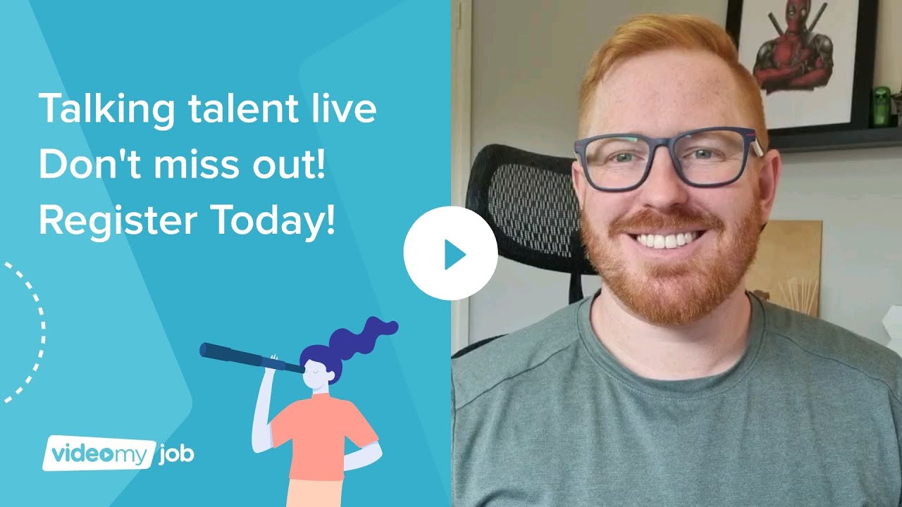 Talking talent live Don't miss out! Register Today!