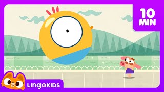 Hey Baby Bot 😎 The SUN is FUN! ☀️ | Cartoons for Kids | Lingokids