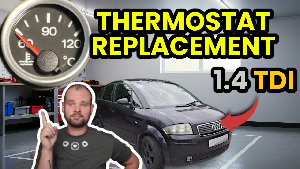 Audi A2 1.4 TDI Замена термостата