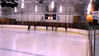 Cow Ice Skating Race VID-20130731-00007