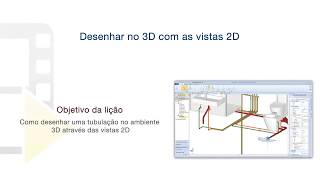 Vídeo Tutorial de Edificius MEP - Desenhar no 3D com as vistas 2D - ACCA software
