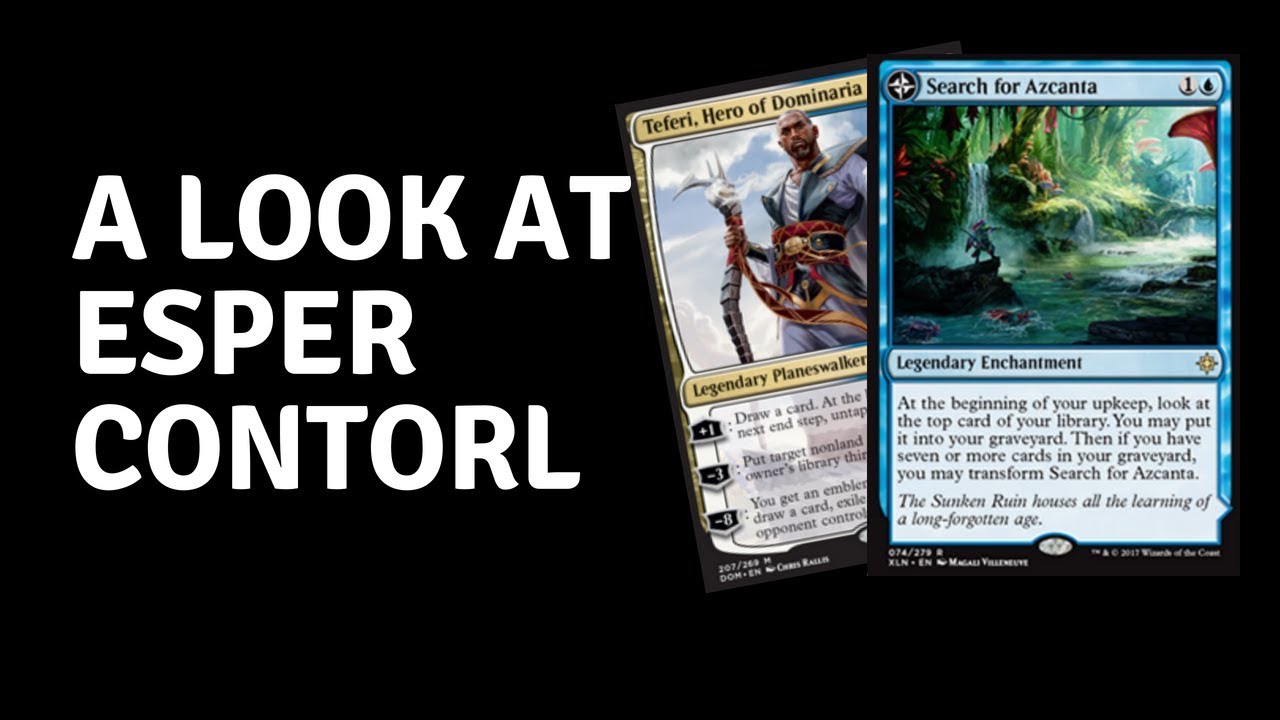 A Look at Standard Esper Control YouTube