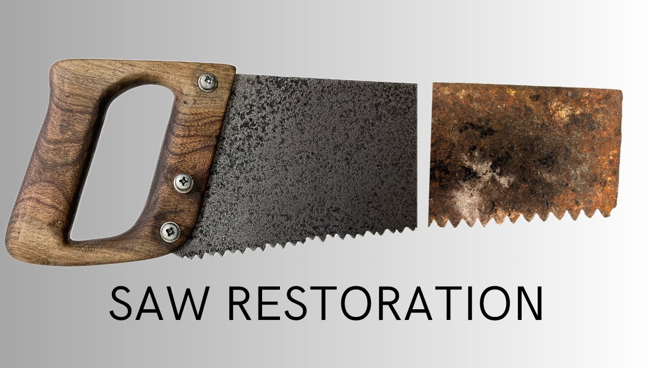 DIY Restoring a 100 Year Old Hand Saw 