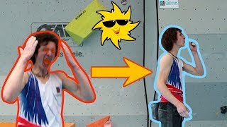 Adam Ondra, from mad to focused in 15s | Sunday Sends