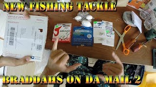 Unboxing Our New Hammer Bombs, J Braid, Wire Leader, Fishing Hooks for Hawaii - Shaka Fishing Mail