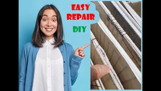 Pool Filter Grid Tear or Rip - Easy Repair by Sewing it!