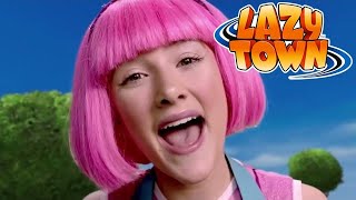 Stephanie Sings and Learns Colours Music Video Compilation Lazy Town Songs for Kids