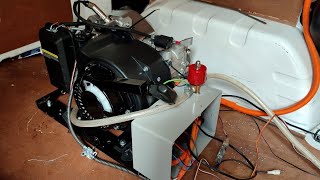 E-NV200 Range Extender Generator Installed