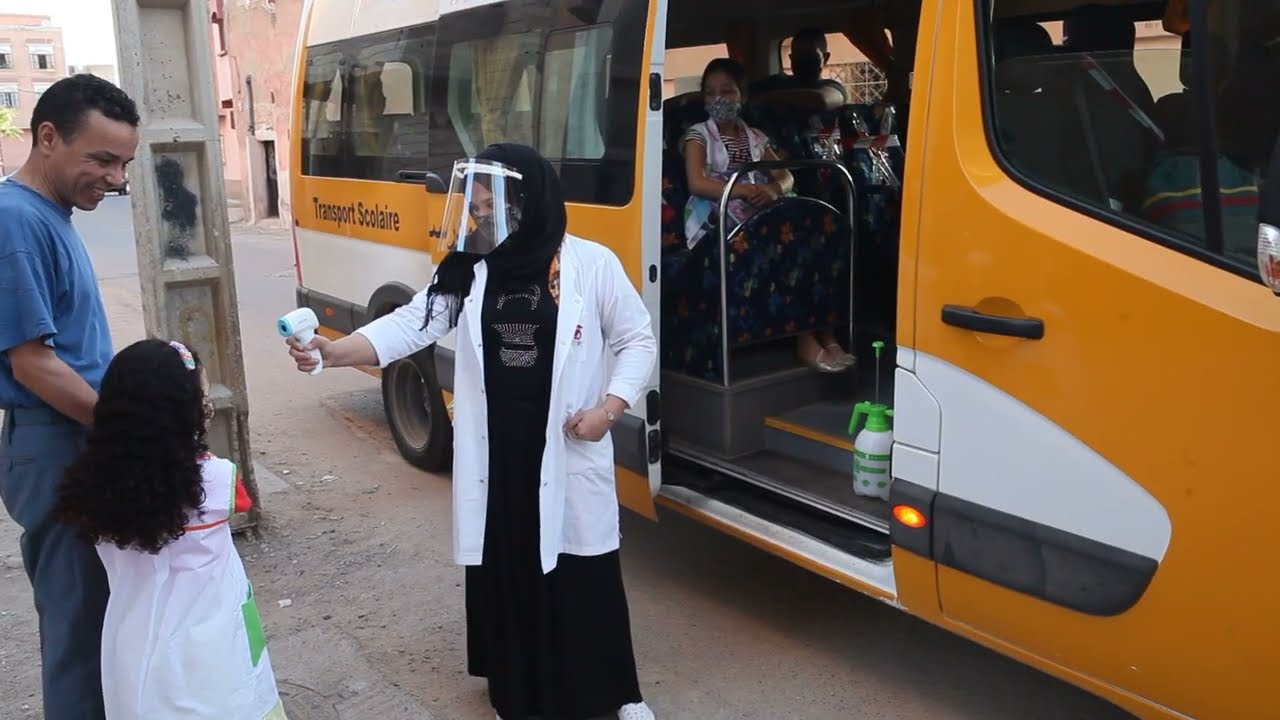 le premier jour de la rentrée scolaire 2020/2021 MAJUSCULE SCHOOL ACADEMY