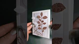 #short #3D Karte mit Transparentpapier #grußkarte #kartenbasteln