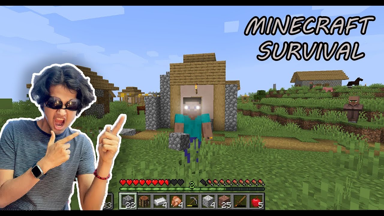 Pro Journey begins | Minecraft Survival Episode 1 - YouTube