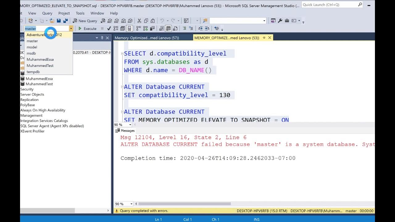66 In Memory Optimized Tables or In Memory OLTP Microsoft SQL Server ...