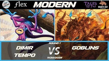 Dimir Tempo VS Goblins  [MTG Modern Round 1]