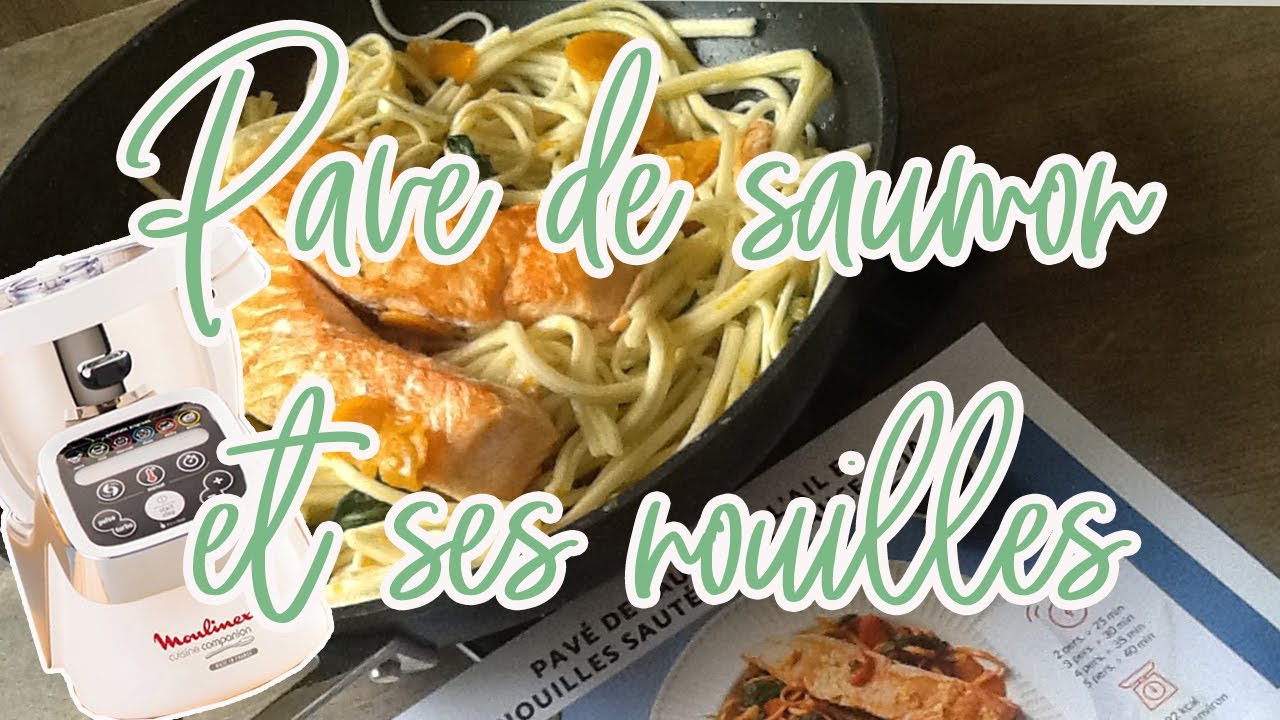 Recettes Companion  — PAVE DE SAUMON ET NOUILLES SAUTEES A LA SAUCE SOJA