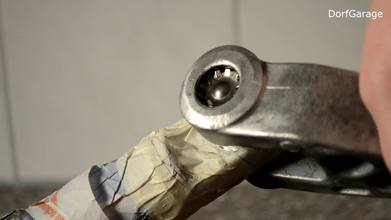 Vespa p80 x -- Teil 5 -- Schwingenlager - die Erkenntnis - YouTube