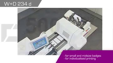 Envelope W+D 234d High-speed Inkjet-Print machine