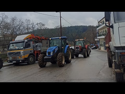 Μηχανοκίνητη πορεία αγροτών